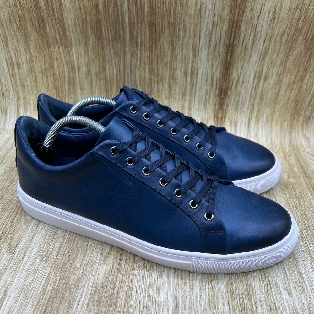 Thursday Boot Company Premier Men's Size 12 Navy White Leather Minimalist